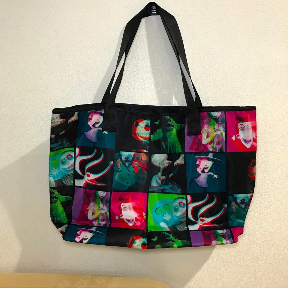 Disney Parks Jack Skellington Zero The Nightmare Before Christmas Tote Bag NEW